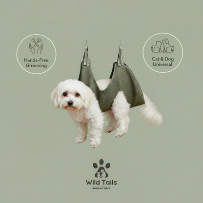 WildTails Grooming Hammock - Dog Version